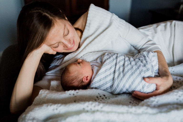 Ann Arbor Lifestyle Newborn Photographer 